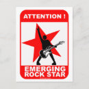 Search for musical graphic postcards Rock