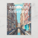 Search for amsterdam netherlands postcards Illustration
