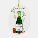 Search for bottle christmas tree decorations Champagne
