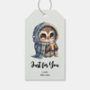 Search for big bird gift tags Owl