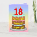 Search for 18 age birthday cards 18 years old