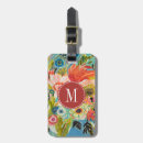 Search for floral luggage tags Garden