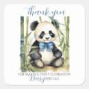 Search for panda thank you stickers Baby shower