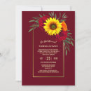 Search for sunflower burgundy rose invitations Roses