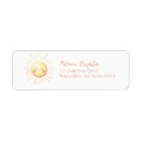 Search for smiling sun return address labels Summer