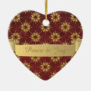 Search for gold heart christmas tree decorations Stars