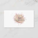Search for rose gold business cards Blush pink