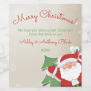 Search for santa claus wine labels Traditional