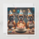 Search for boxer dog invitations Funny