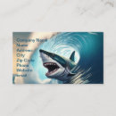 Search for biting business cards Shark