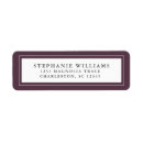 Search for wine return address labels Stylish