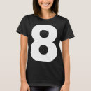 Search for number 8 tshirts Big