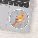 Search for female cardinal stickers Winter