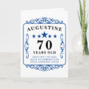 Search for elegant 70th birthday cards Typography