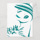 Search for vintage woman portrait postcards Women