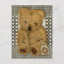 Search for sad bear postcards Vintage