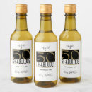 Search for gold black wine labels Elegant birthday party