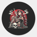 Search for vintage tattoo stickers Skull