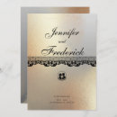 Search for alcohol wedding invitations Gold