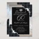 Search for silver confetti wedding invitations Black