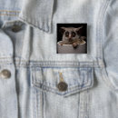 Search for cute animal square badges Monkey