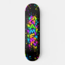 Search for graffiti design skateboards Colourful