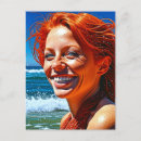 Search for red beach postcards Ocean