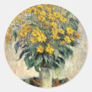Search for monet flowers stickers Vintage