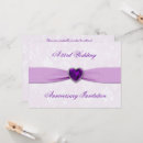 Search for 33rd anniversary invitations Amethyst