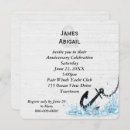 Search for nautical anniversary invitations Blue