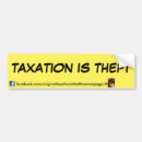 Search for taxation is theft bumper stickers Government