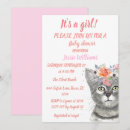Search for cute kitty and invitations Modern