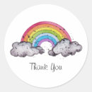 Search for cute cloud stickers Rainbow