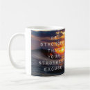 Search for no excuses mugs Motivational quotes