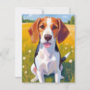 Search for beagle cards Watercolor