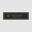 Search for lawyer name tags Minimalist