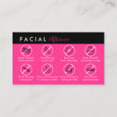 Search for facial business cards Makeup