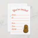 Search for cute potato invitations Vegetables