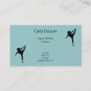 Search for figure skating business cards Teacher