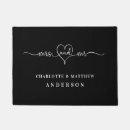 Search for mr and mrs doormats Just married