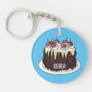 Search for cake key rings Black forest cake