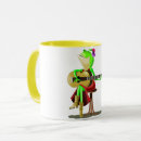 Search for funny guitar mugs Cartoon