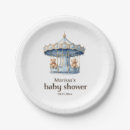 Search for twin baby shower plates Blue