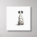 Search for dalmatian dog canvas prints Puppy