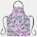 Search for purple flower pattern aprons Abstract