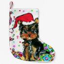 Search for yorkies christmas stockings Yorkshire terriers