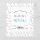 Search for unicorn 7th birthday invitations Pink