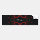 Search for x bumper stickers Red