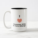 Search for food allergy mugs Corn