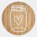 Search for mason jar bridal shower stickers Brown